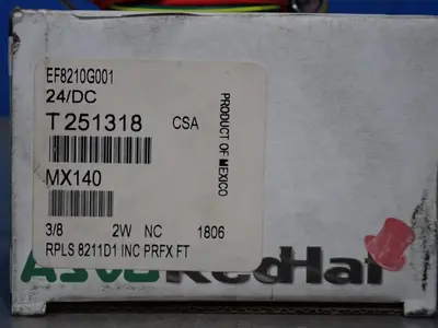 USED ASCO REDHAT EF8210G001