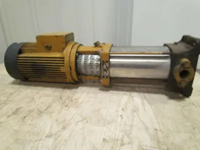 Grundfos CR2 130A Centrifugal Pump Multistage 3.0KW Motor 3PH 16-75 Liters/min