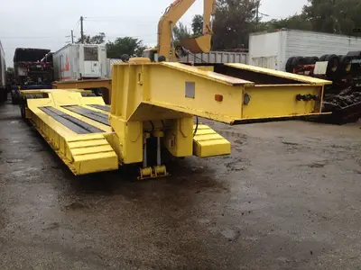 Used A PLUS 80 TON LOWBOY Lowboy Trailers Florida US | USA Transequipment #1542472