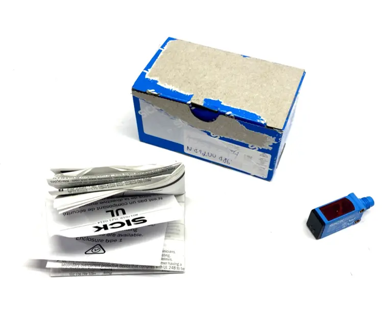 Used SICK THROUGH-BEAM PHOTOELECTRIC SENSOR 0... 50M RANGE, LASER LIGHT Photoelectric Sensors Michigan US | Maverick Industrial Sales #1092029