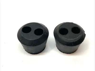 New | in-Stock Remke Dual Hole Bushing 1/2" Cord Grip 2 x .250" Neoprene LOT OF 2 Electrical Fittings Michigan US | Maverick Industrial Sales #1399989