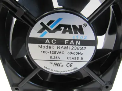 NEW XINRUILIAN RAM 1238S2 AC FAN 100-125VAC 50/60HZ