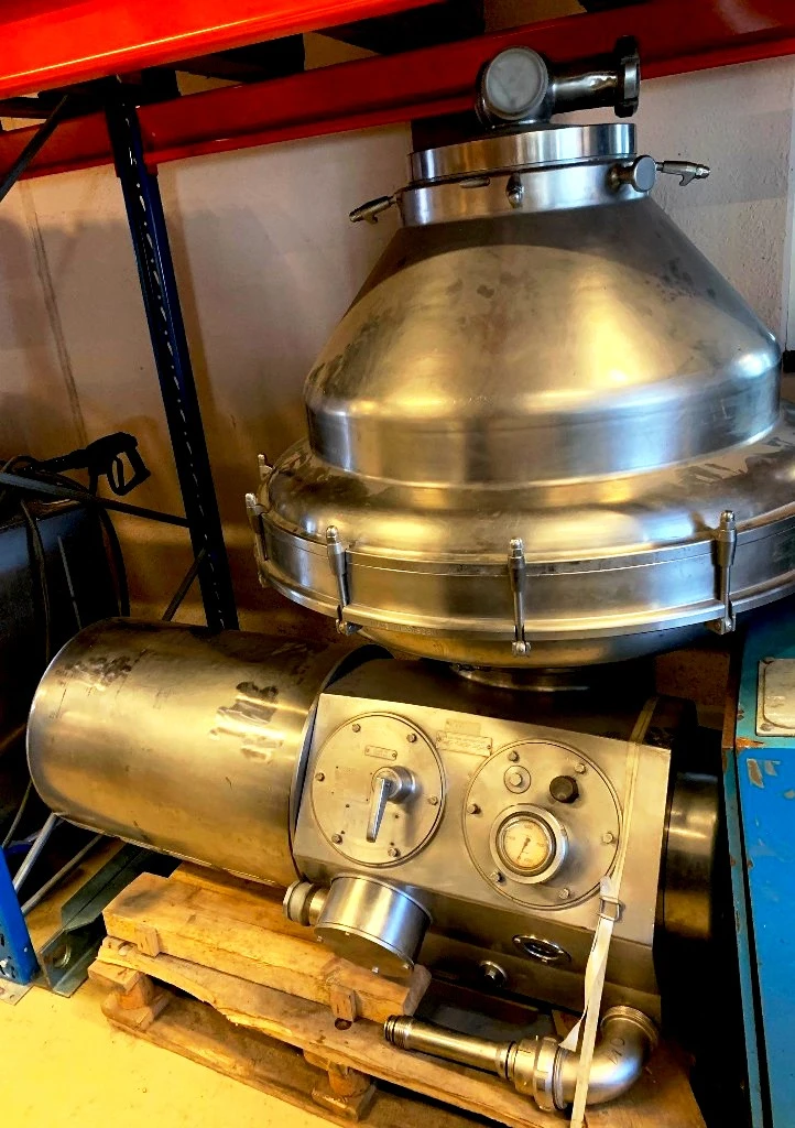 Alfa-Laval MRPX 317 SGV-34C whey clarifier, 316SS.