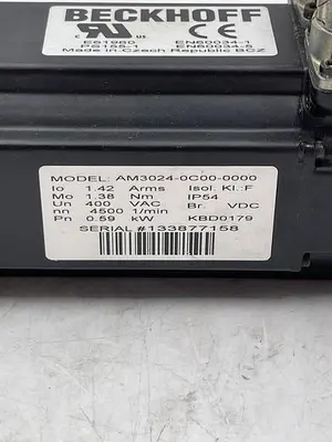 USED BECKHOFF BECKHOFF AM3024-0C00-0000