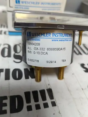 New | in-Stock WESCHLER 19564209 Meters - Misc | Surplus Asset Holdings #1206860