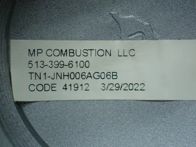 NEW MP COMBUSTION TN1JNH006AG06B