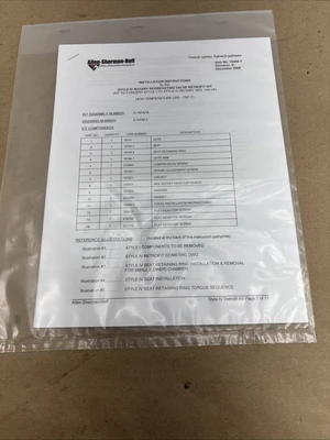 New | in-Stock Allen-Sherman-Hoff Item No.19269-1 / Kit Assembly # A-19147A Valves/Fittings Indiana US | J&J Industrial Supply #1260433
