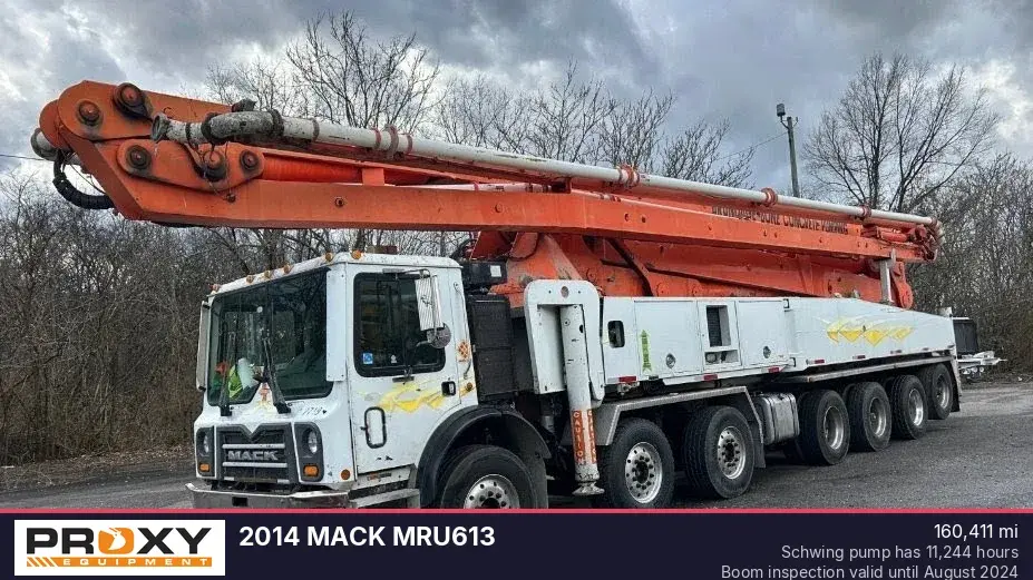 Used 2014 MACK MRU613 Concrete Mixer Trucks Colorado US | Proxy Equipment #1379016