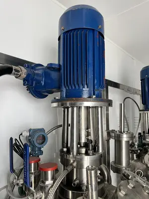 (2) 100 L Crystallization Reactor with Agitators and Controller