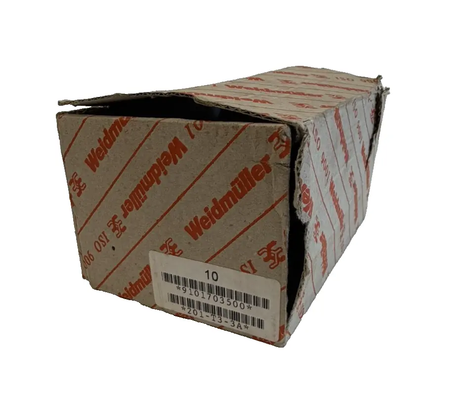 NEW LOT OF 10 WEIDMULLER 9101703500 CIRCUIT BREAKER