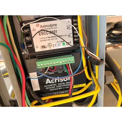 Used Acrison Gravametric Loss-In-Weight Feeder Base with Resolver Module [PART]