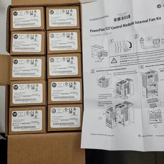 New | in-Stock ALLEN-BRADLEY AB ALLEN BRADLEY PF527 CONTROL MODULE INTERNAL FAN KIT PN-269012 CAT: 25C-FAN2-INT Industrial Controls | ND Industrial Surplus #1222249