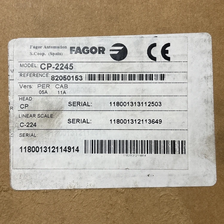 New | in-Stock FAGOR CP2245 Linear Encoders Indiana US | J&J Industrial Supply #1553391