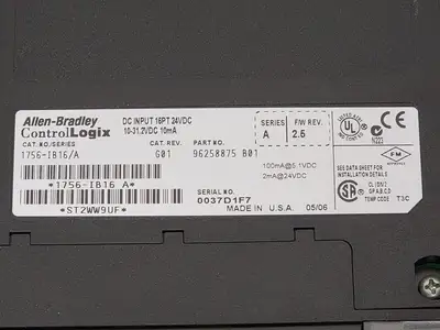 USED ALLEN-BRADLEY 1756-IB16/A