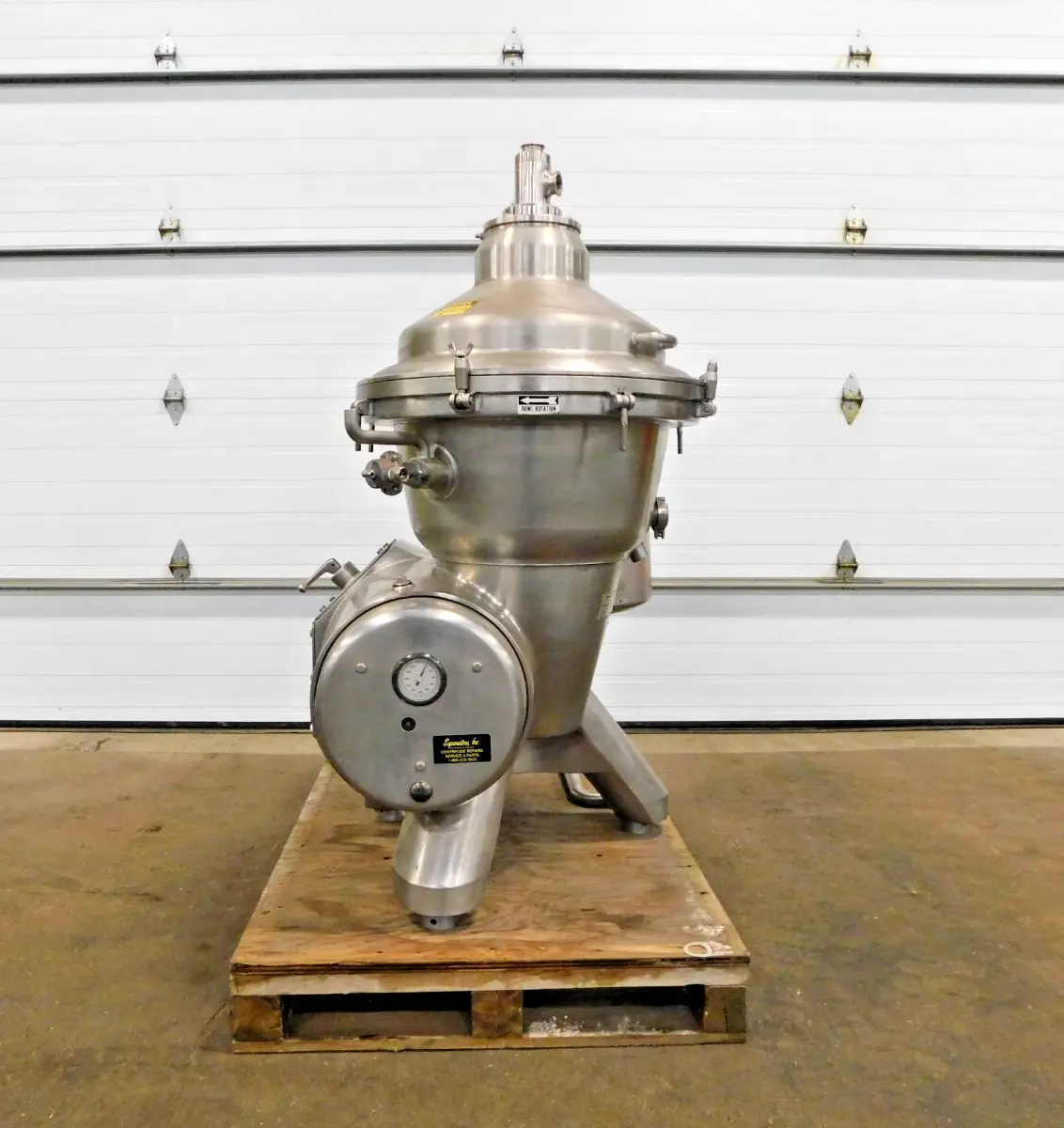 Used Delaval NA Disc Stack Centrifuges Ohio US | Equipment Recovery Corp. #1331868