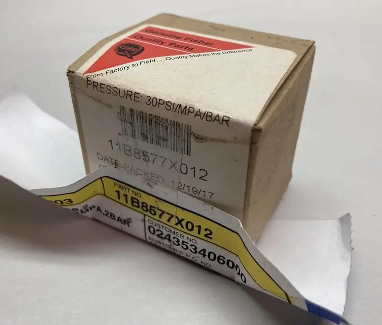 New | in-Stock FISHER 11B8577X012 Universal Pressure Meters Ohio US | Surplus Asset Holdings #1243685
