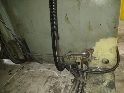 220 TON AIDA MODEL #NCI-200(2) GAP FRAME PRESS, 12.59" STROKE: STOCK #22210