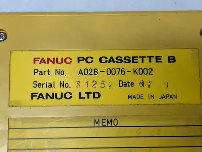 Used FANUC A02B-0076-K002 Misc Electrical & Power Parts Ohio US | Surplus Asset Holdings #1243814