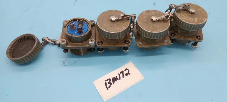 Used Amphenol Pin Panel Mount Connector Cable & Wire Arizona US | ASSET CONVERSION SPECIALISTS, INC. #1285242