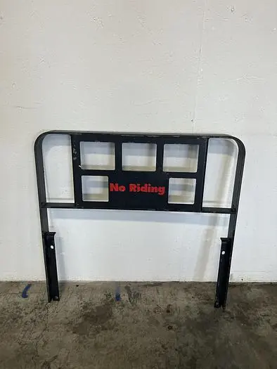 Used FORKLIFT LOAD BACKREST GUARD 31" L X 2.5" W X 32 5/8" H _UNKNOWN_ Misc Forklifts | Equipment Lab #486234