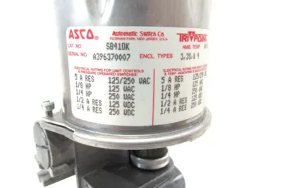 NEW ASCO SB41DK PRESSURE SWITCH