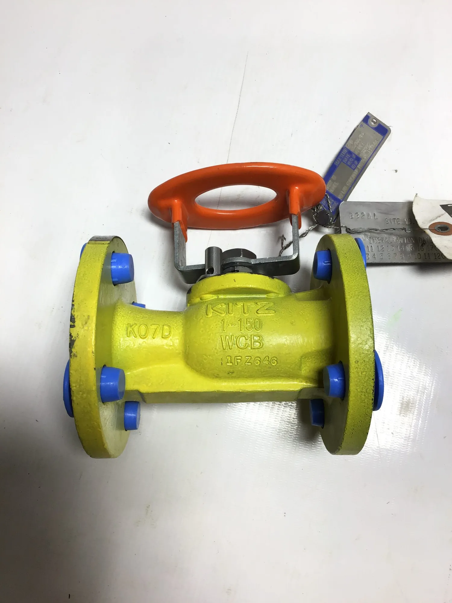 Kitz B16.34 Nace 150SCTAM – API608 Flanged Ball Valve Class 150 Size 1
