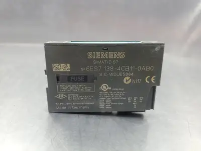 Used Siemens 6ES7138-4CB11-0AB0 SIMATIC S7 Power Module PLC Power Supplies South Carolina US | Palmetto Automation #1159592