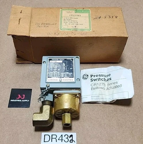 Used GE CR127B3 Relays & Switches Indiana US | J&J Industrial Supply #1074095
