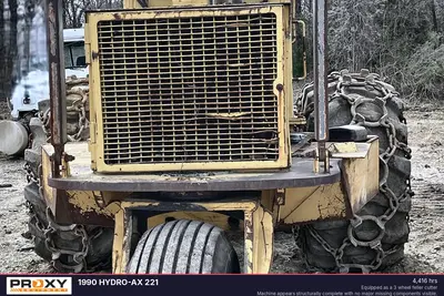 Used 1990 HYDRO-AX 221 Feller Bunchers Virginia US | Proxy Equipment #1378163