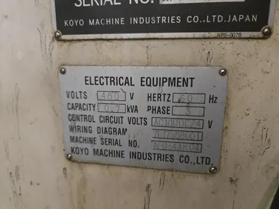 Koyo RT-40 ROBI Outer Diameter Visual Inspection Checking Machine