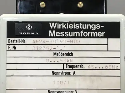 USED NORMA 4824-B0190-H03