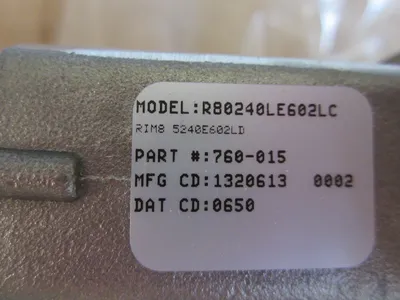 NEW DYNAPAR R80240LE602LC RIM8.5240E602LD