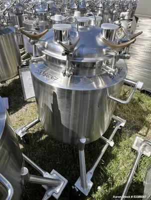 Used Vertical 103L Stainless Steel Freeze/Thaw Vessel – 100 PSI Rated