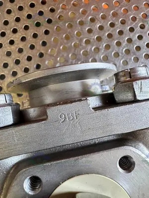 Used A&N CORPORATION A35I STAINLESS STEEL BALL VALVE W/ KF50 VACUUM FITTING Valves/Fittings California US | Equipment Lab #1338200