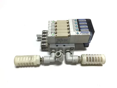 Koganei F10T1-CPL3 Manifold w/ Valves 0.2-0.7MPa 24VDC