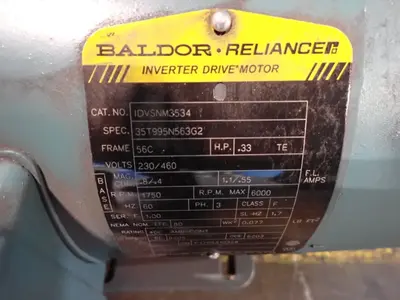 USED BALDOR IDVSNM3534