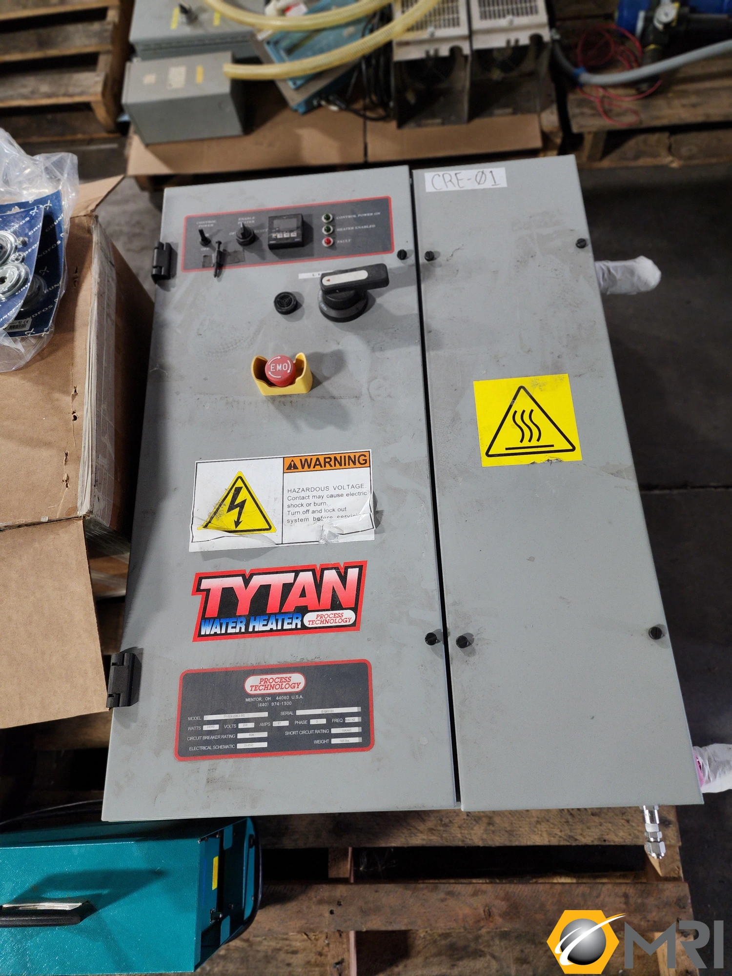 Tytan Mdl TY-024-208-3-SC High Heat Water Heater | SB