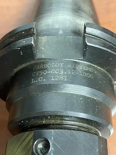 Used CARBOLOY CV50-CC3.12-1000 CAT Holders Michigan US | Aucto #1337031