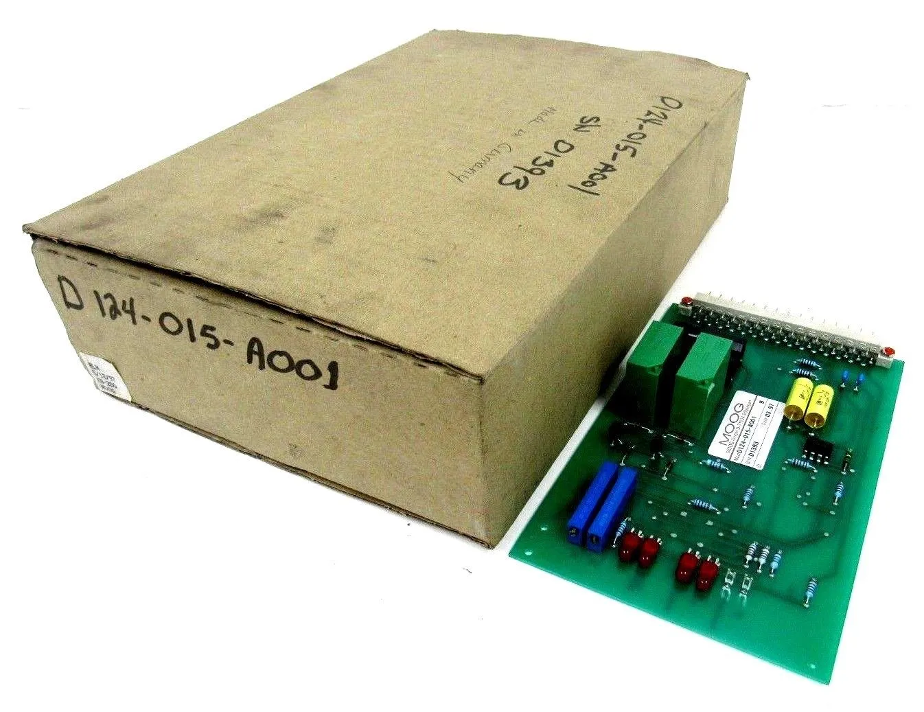 NEW MOOG D124-015-A001 INTERFACE BOARD D124015A001