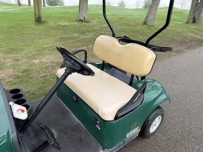 (1) 2017 E-Z-Go golf cart with a Kawasaki gas engine, model 625111G01, does not include Club canopy ...