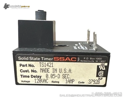 Used SSAC TS1421 Relays & Switches Kentucky US | Industrial Parts R Us Inc. #785320