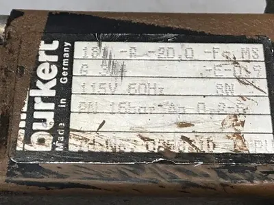 USED BURKERT 181-A-20,0-F-MS