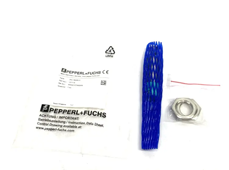 New | in-Stock Pepperl+Fuchs LF RFID read/write device for IDENTControl 121115 Sensors Michigan US | Maverick Industrial Sales #1410817