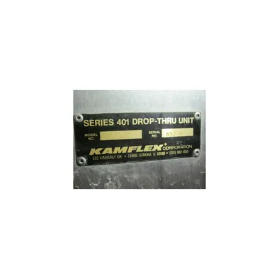 KAMFLEX CORP DROP-THRU METAL DETECTOR SERIES 401