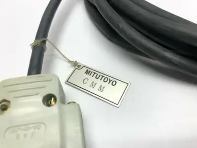 USED MITUTOYO CONTROL CONNECTOR CABLE