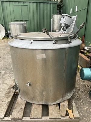 450L S/S JKTD mix tank 0.37 kw