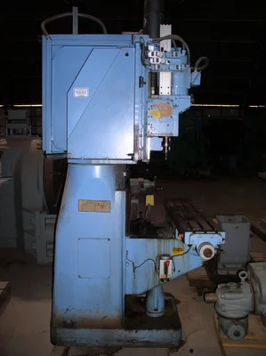 (1) Used Chigonia/Furguson Drill #120620-FIH-2, Table 42-1/8" LR x 9" FB table, 1.5 HP
