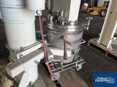 USED Cowles 5 Gal Morehouse Cowles Triple Shaft Vacuum Mixer, Model VIscomax 3V-5-5-3X