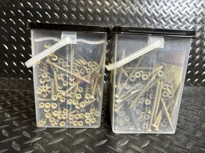 Wood Pro All Purpose Construction Screws - #9 3-1/8 in & #9 2-3/4 in, 5 lb (2 Boxes)