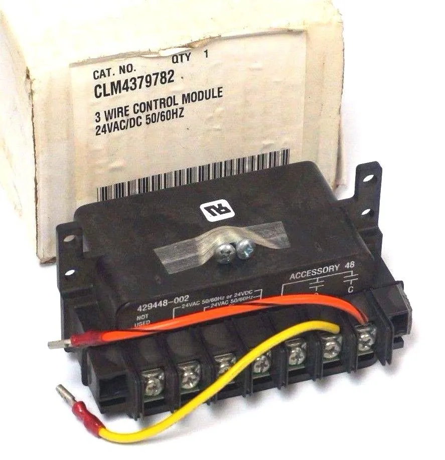 NEW SIEMENS CLM4379782 CONTROL MODULE 3 WIRE 24VAC/DC 50/60HZ